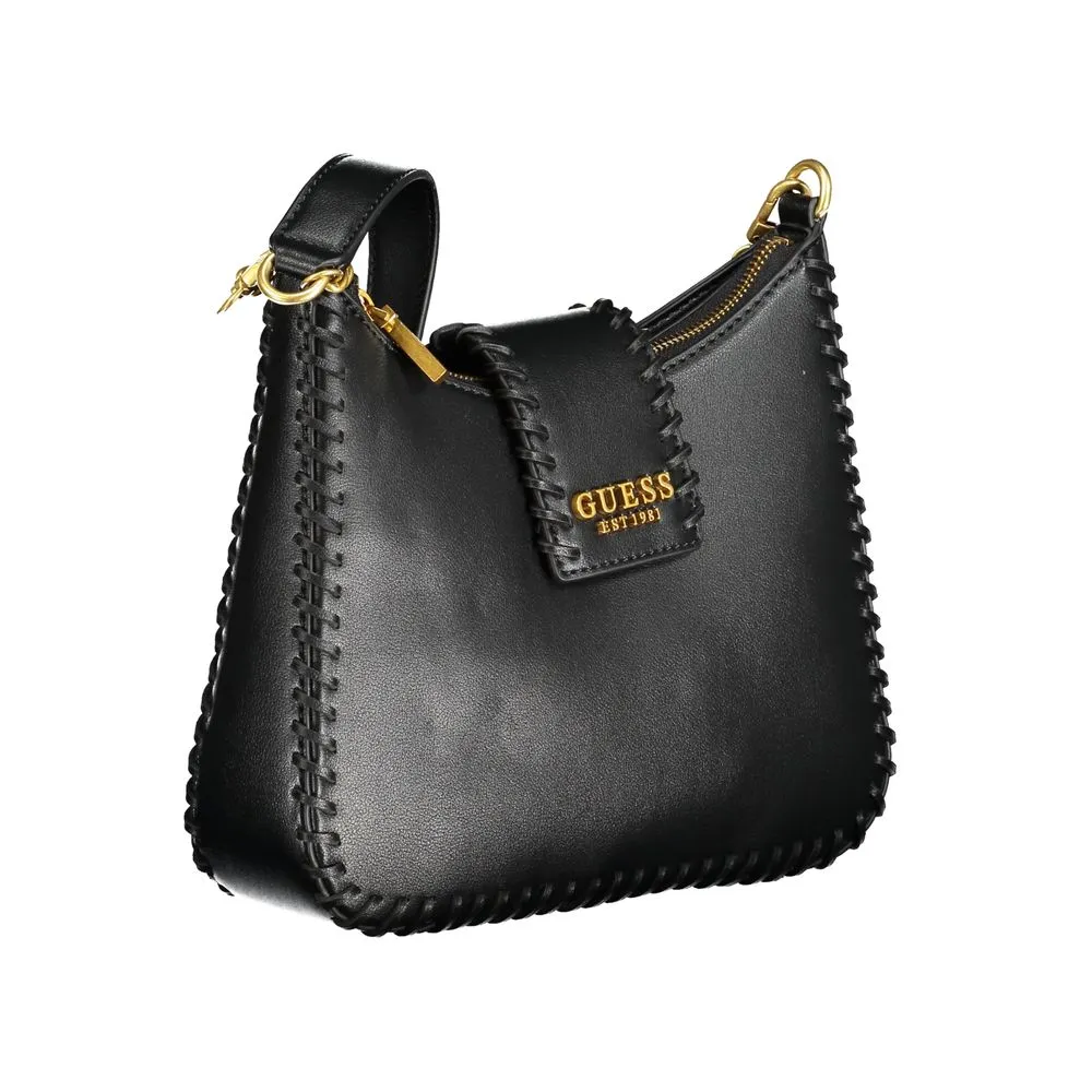 Black Polyethylene Handbag sold by Louxly product image thumbnail 3
