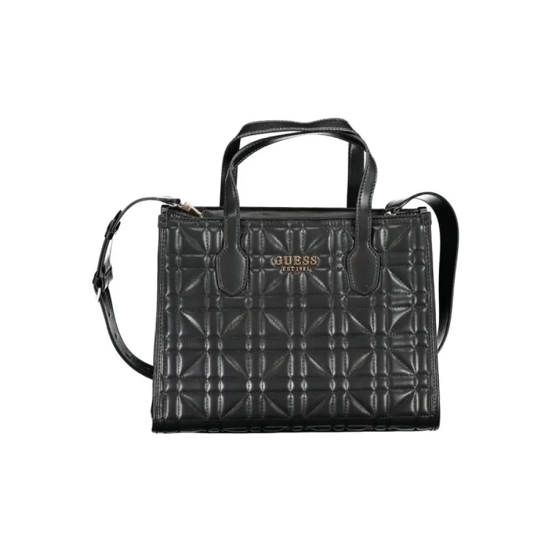 Black Polyethylene Handbag sold by Louxly