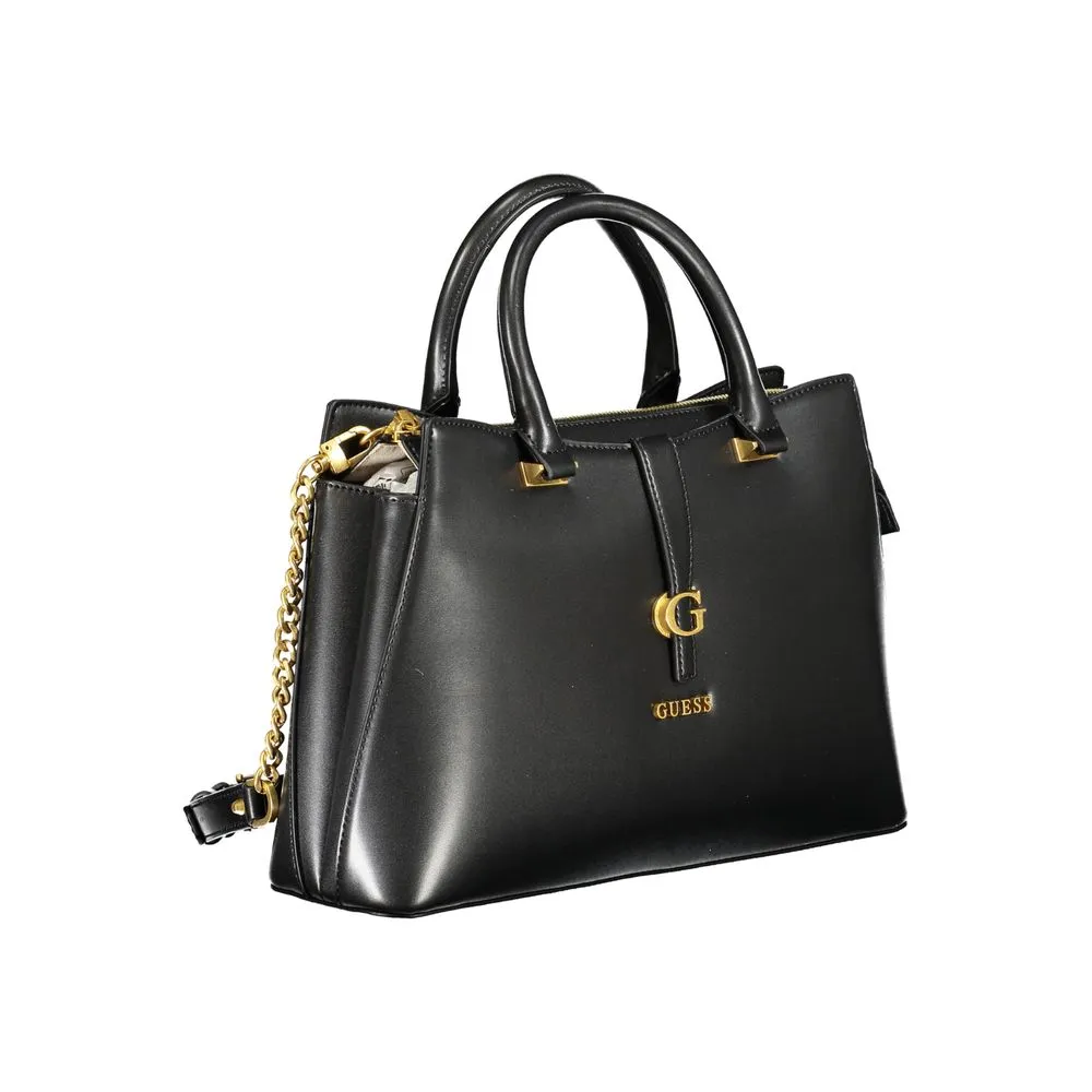 Black Polyethylene Handbag sold by Louxly product image thumbnail 3