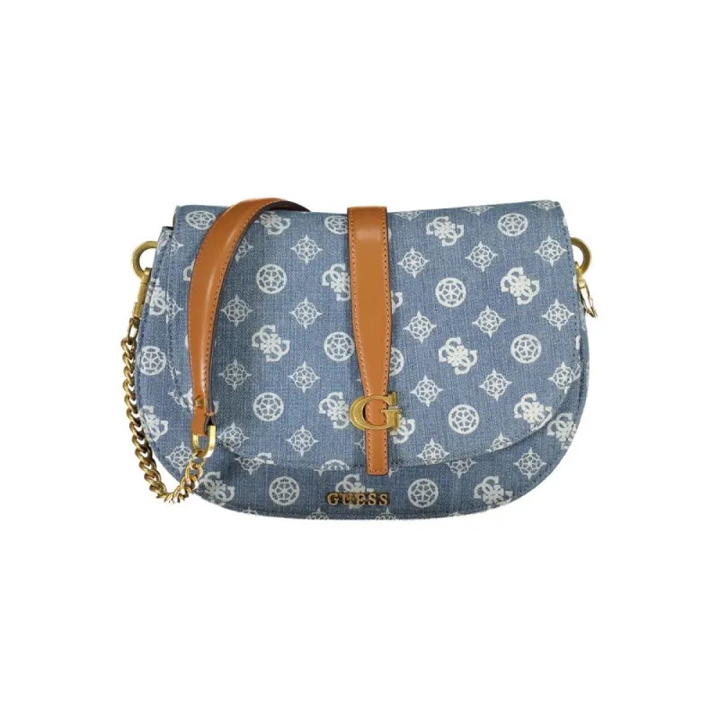 Light Blue Cotton Handbag sold by Louxly