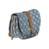 Light Blue Cotton Handbag sold by Louxly