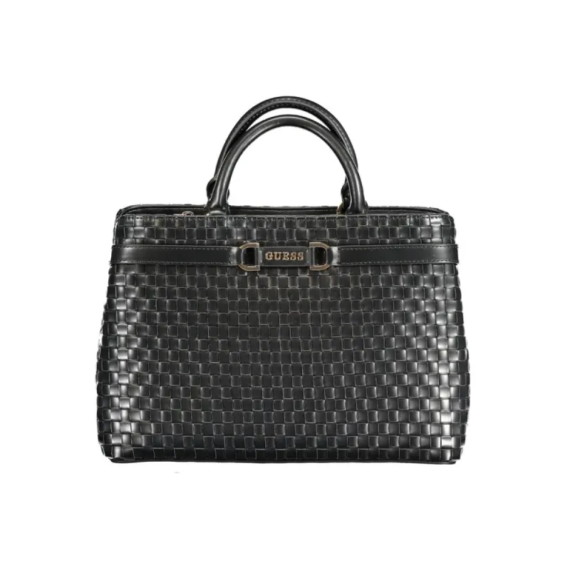 Black Polyethylene Handbag sold by Louxly