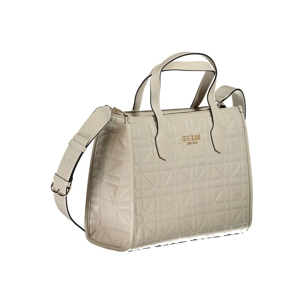 Beige Polyethylene Handbag sold by Louxly product image thumbnail 3