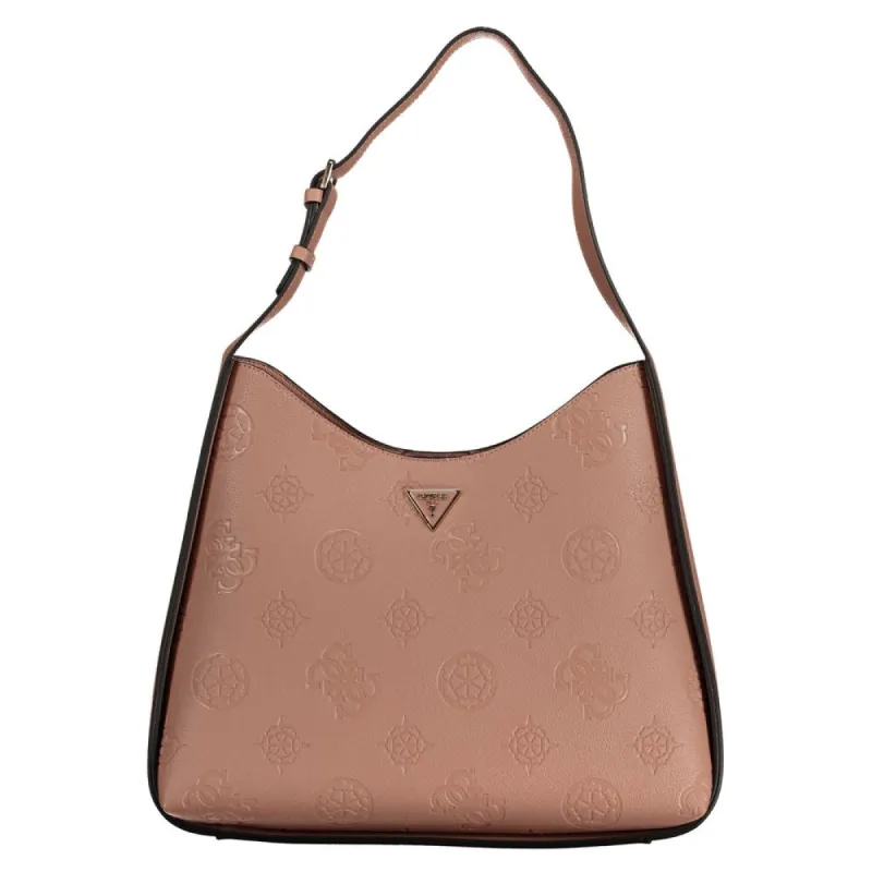 Pink Polyethylene Handbag sold by Louxly