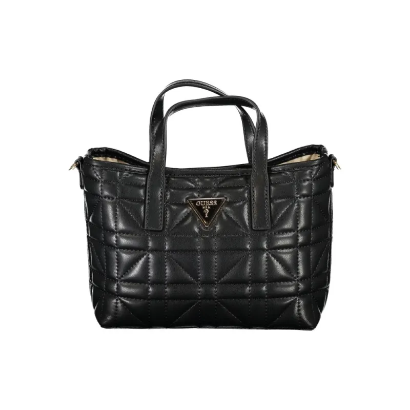 Black Polyethylene Handbag sold by Louxly