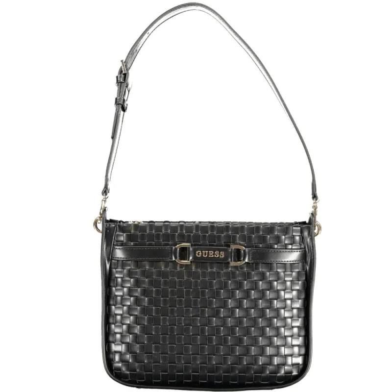 Black Polyethylene Handbag sold by Louxly