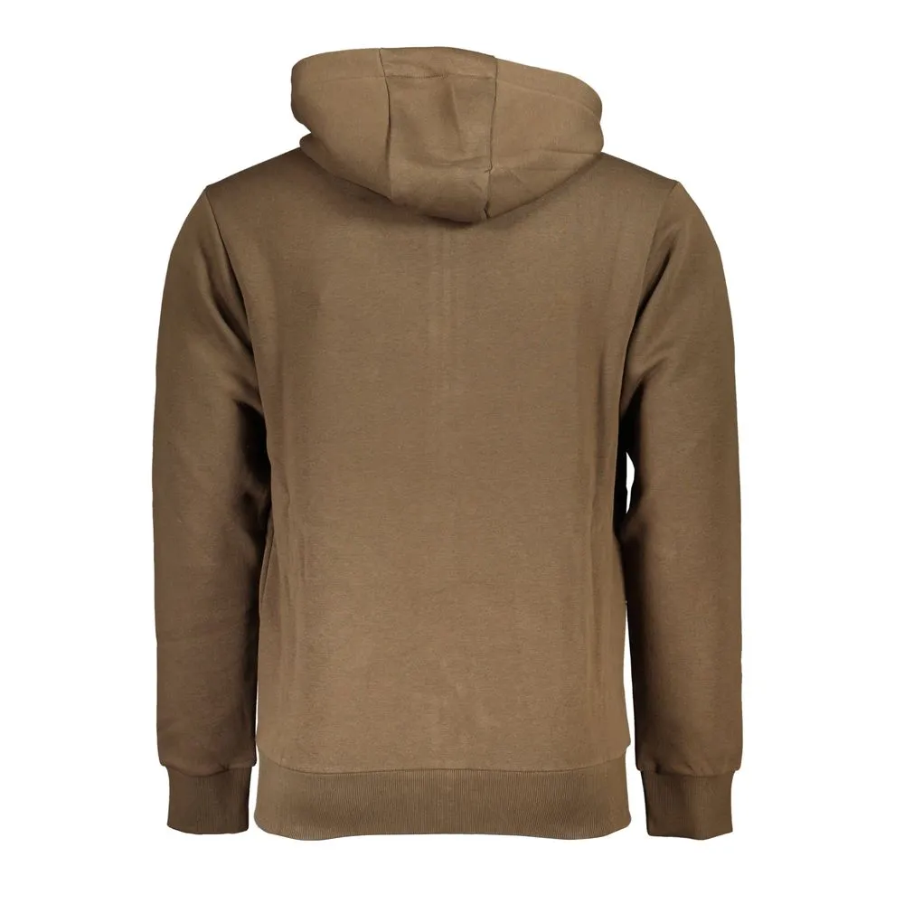Exquisite Hooded Brown Sweatshirt sold by Louxly product image thumbnail 2