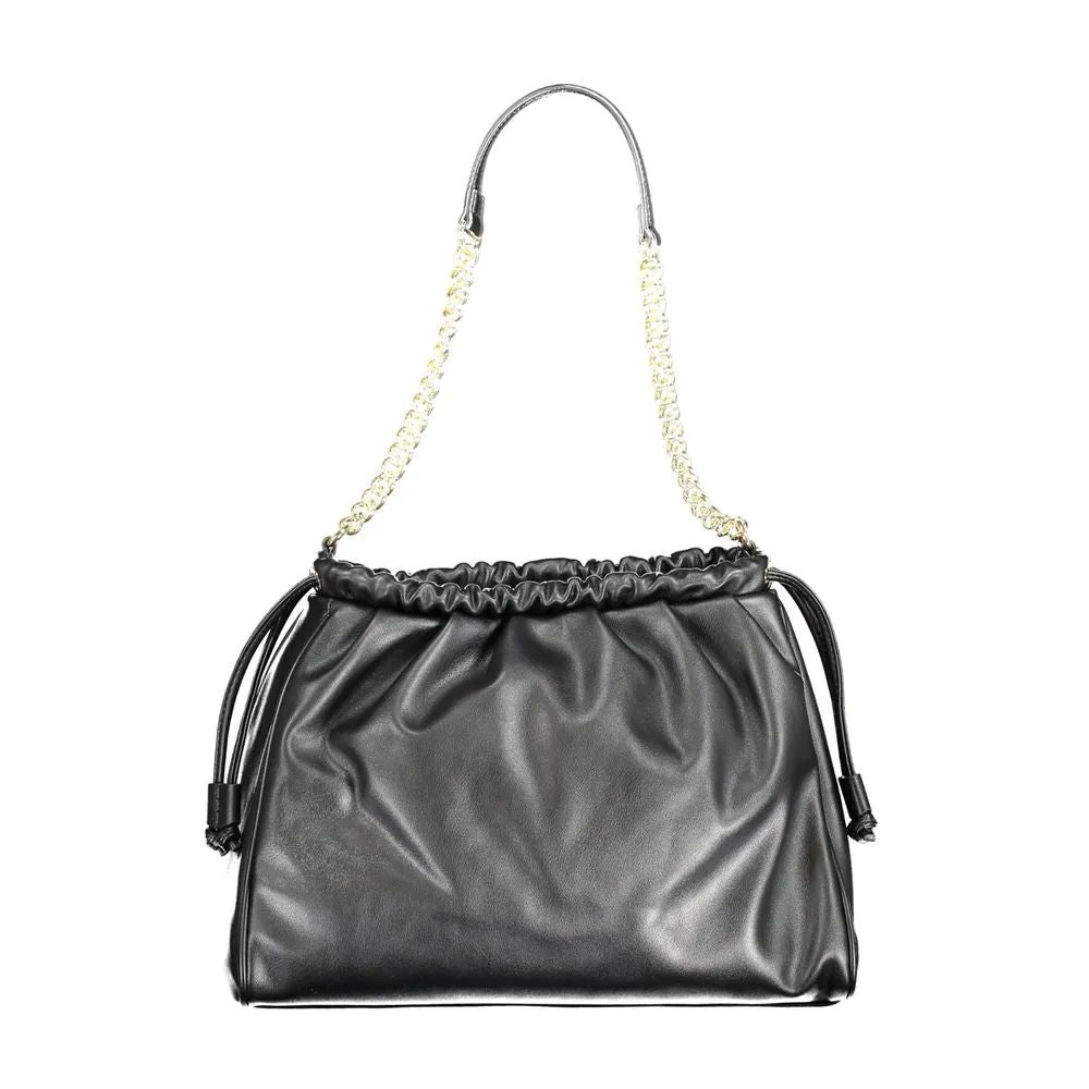 Black Polyethylene Handbag sold by Louxly product image thumbnail 2