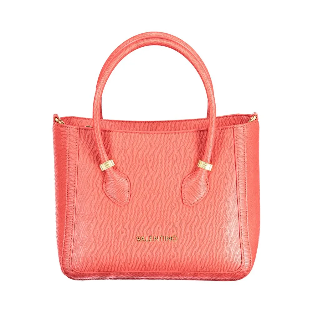 Red Polyethylene Handbag sold by Louxly