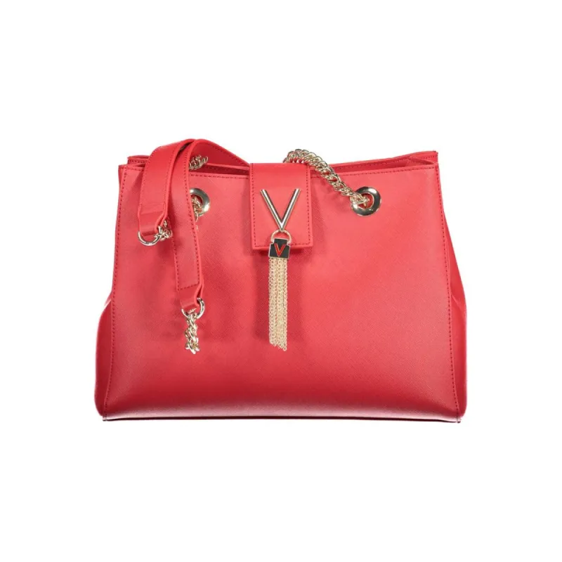 Red Polyethylene Handbag sold by Louxly