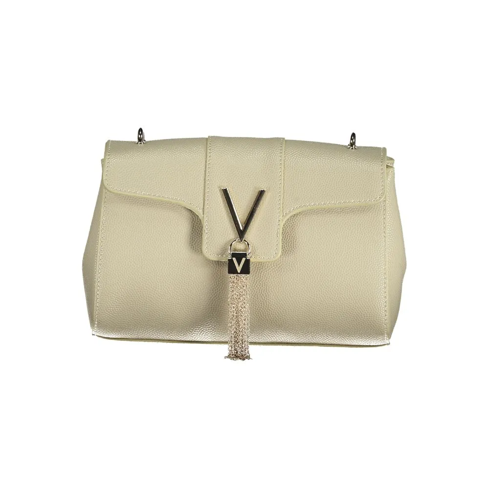 Beige Polyethylene Handbag sold by Louxly