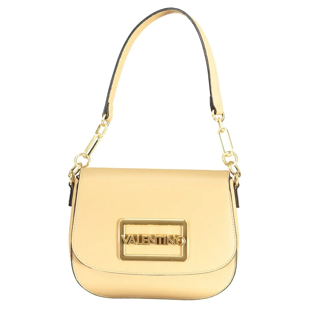 Beige Polyethylene Handbag sold by Louxly