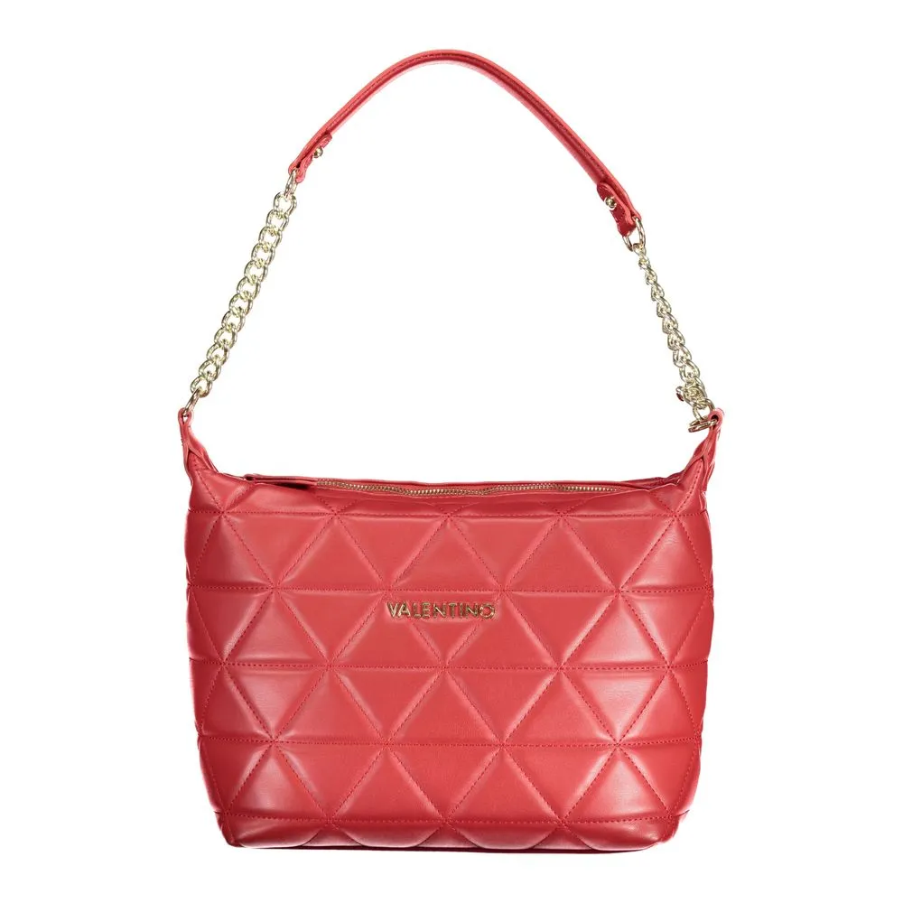 Red Polyethylene Handbag sold by Louxly
