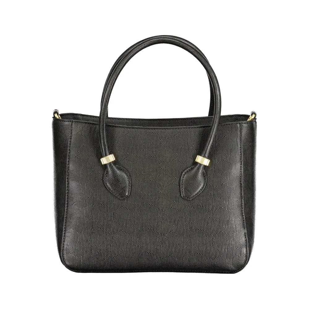 Black Polyethylene Handbag sold by Louxly product image thumbnail 2