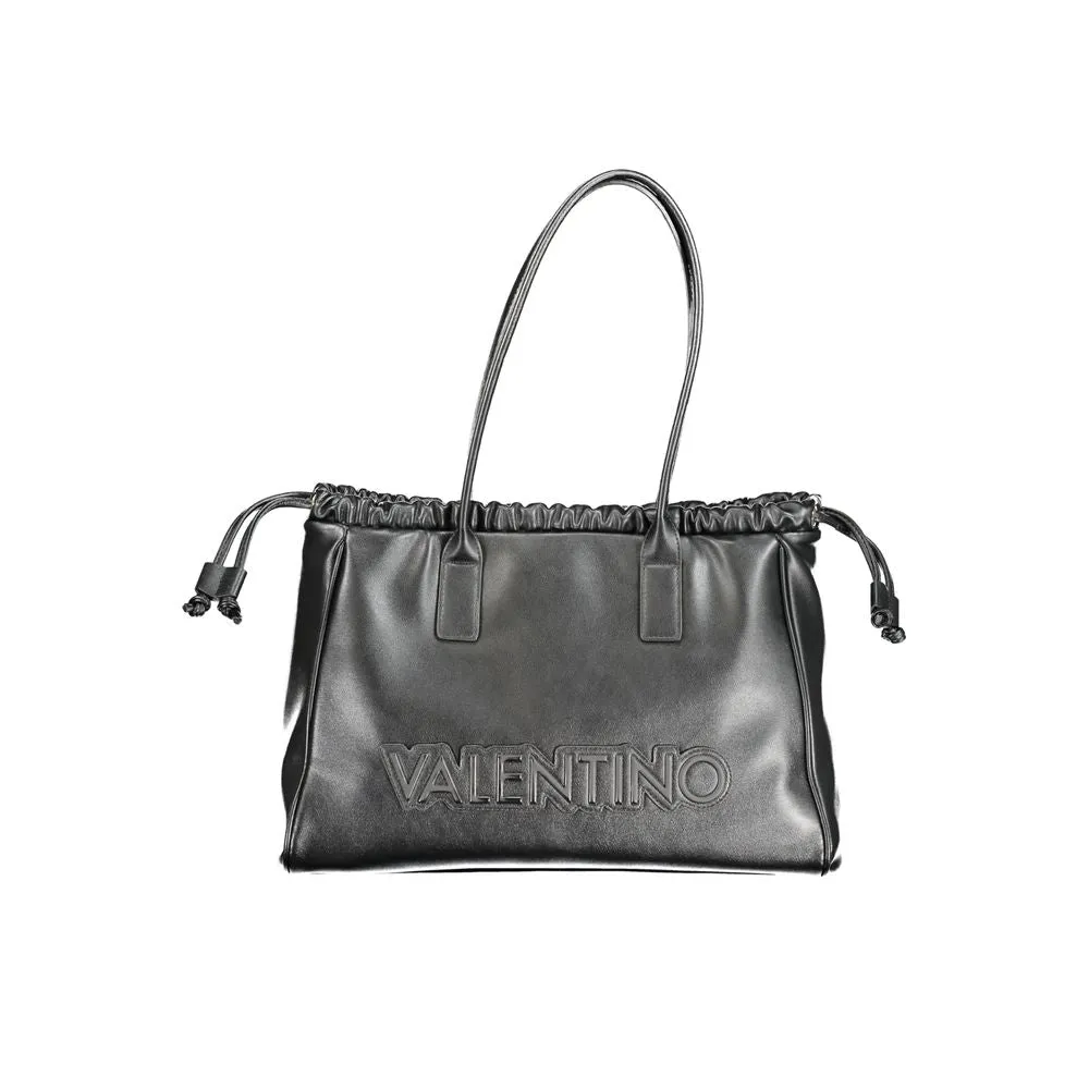 Black Polyethylene Handbag sold by Louxly