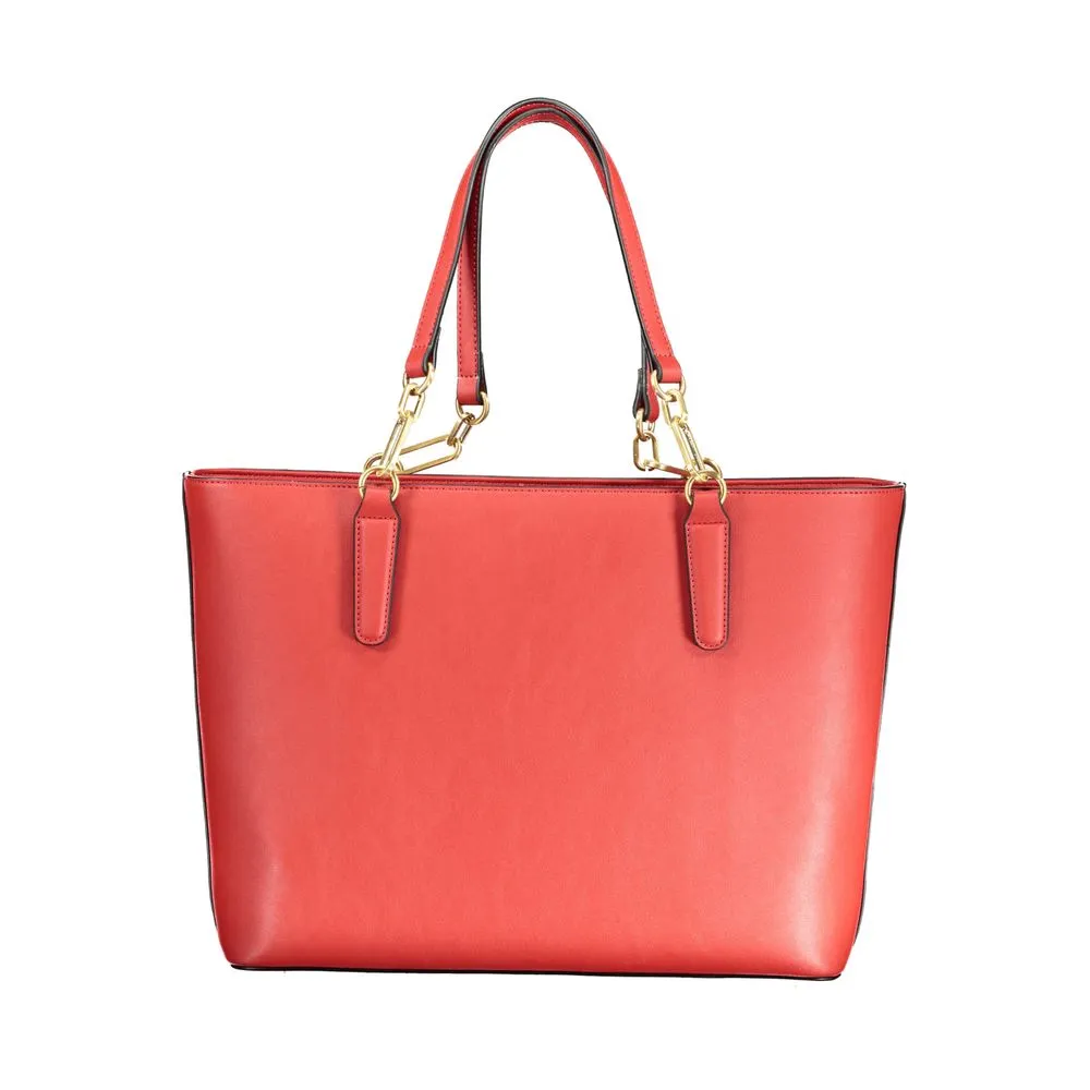 Red Polyethylene Handbag sold by Louxly product image thumbnail 3