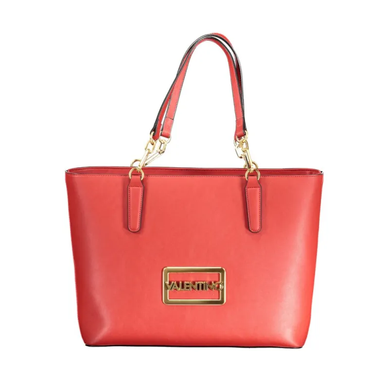 Red Polyethylene Handbag sold by Louxly