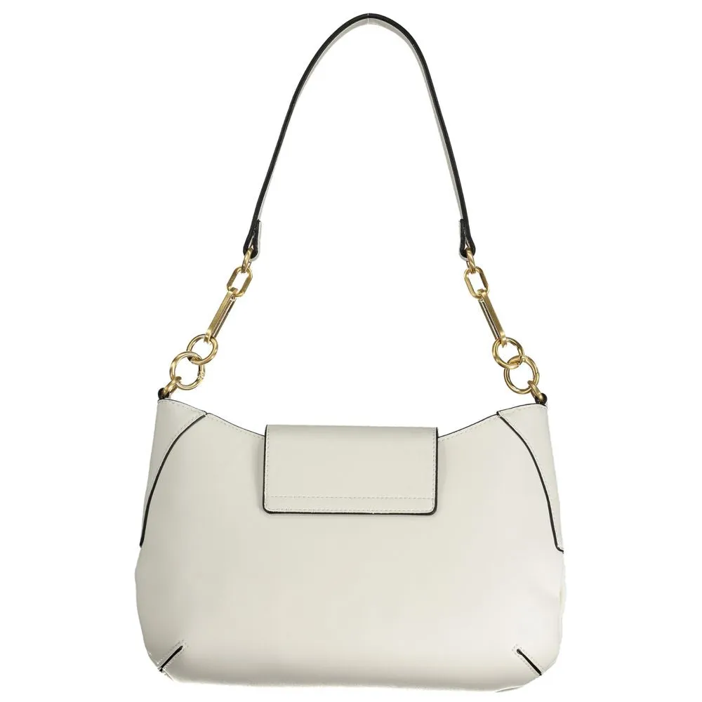 White Polyethylene Handbag sold by Louxly product image thumbnail 3