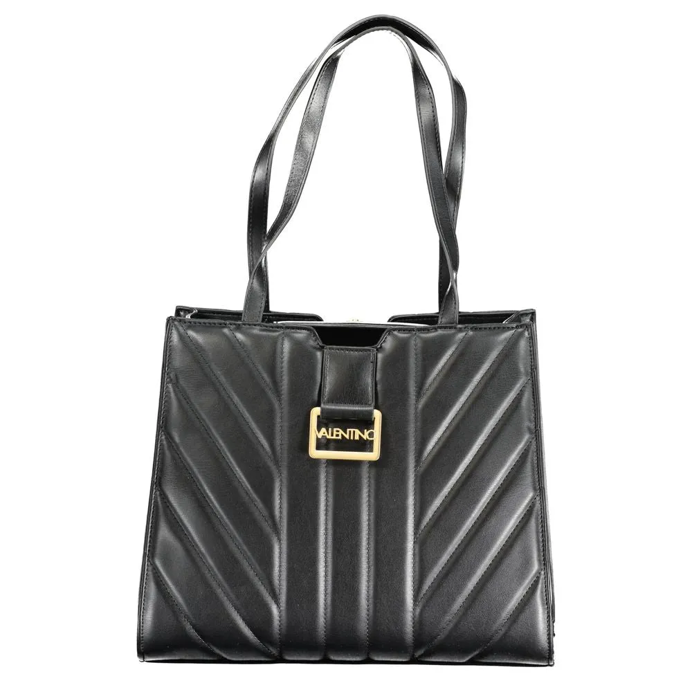 Black Polyethylene Handbag sold by Louxly