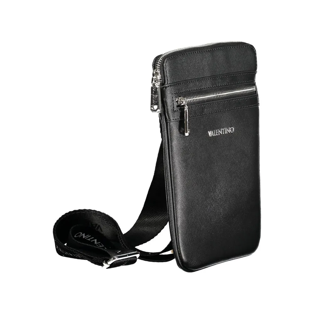 Black Polyester Shoulder Bag sold by Louxly product image thumbnail 3