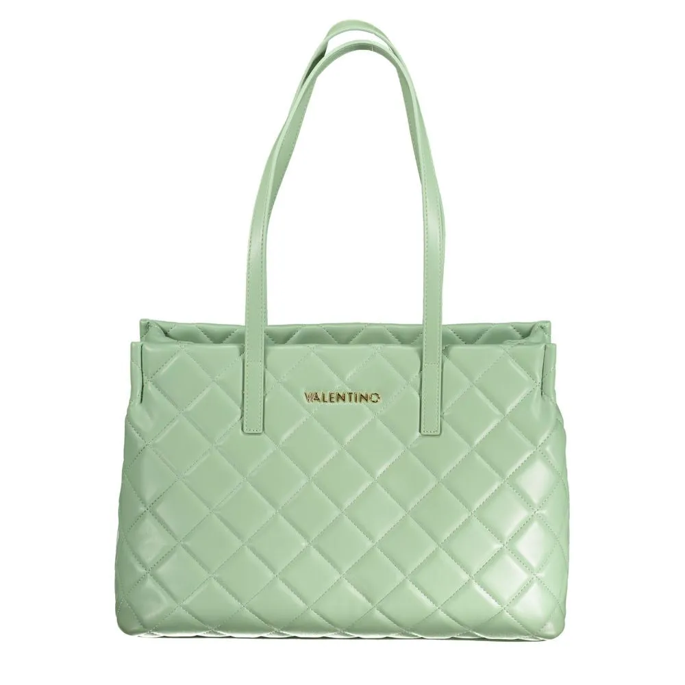 Green Polyethylene Handbag sold by Louxly