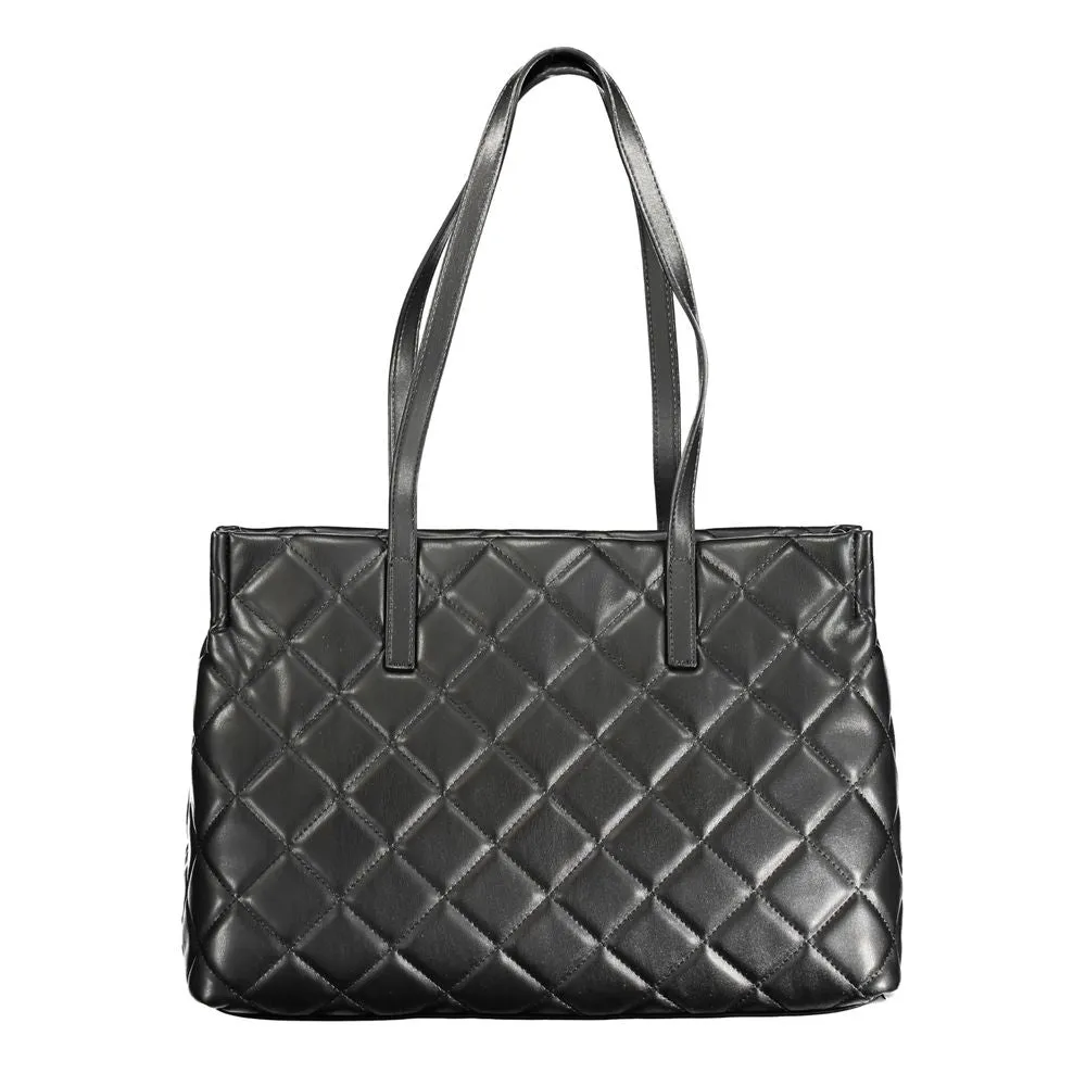 Black Polyethylene Handbag sold by Louxly product image thumbnail 2
