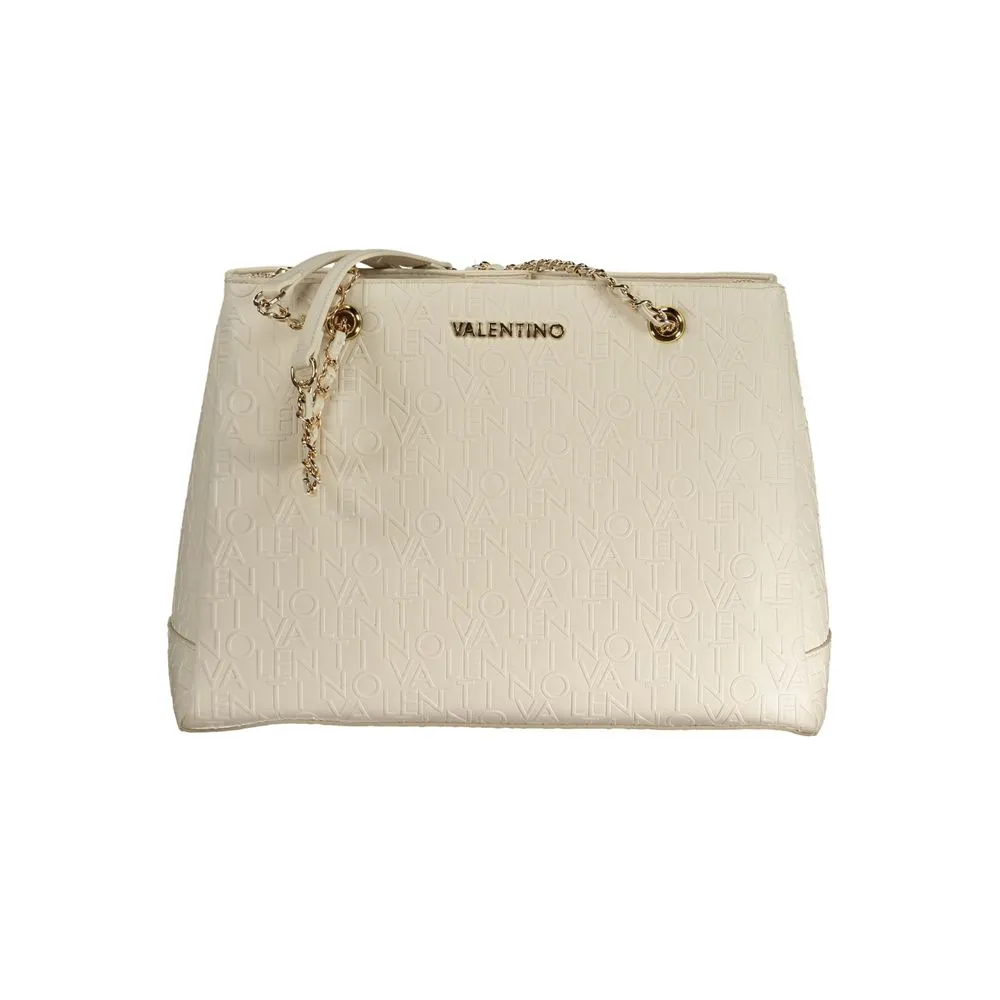 White Polyethylene Handbag sold by Louxly