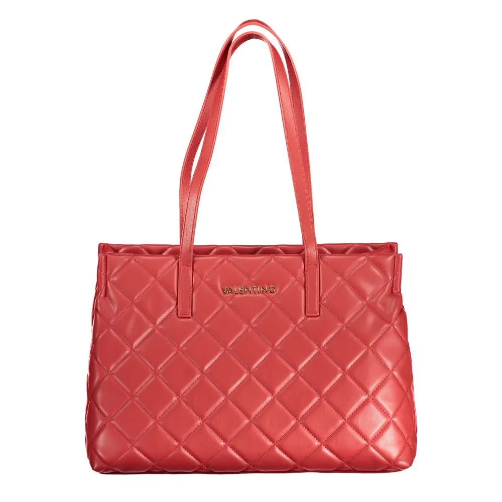 Red Polyethylene Handbag sold by Louxly