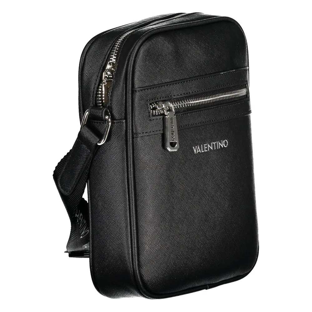 Black Polyethylene Shoulder Bag sold by Louxly product image thumbnail 3