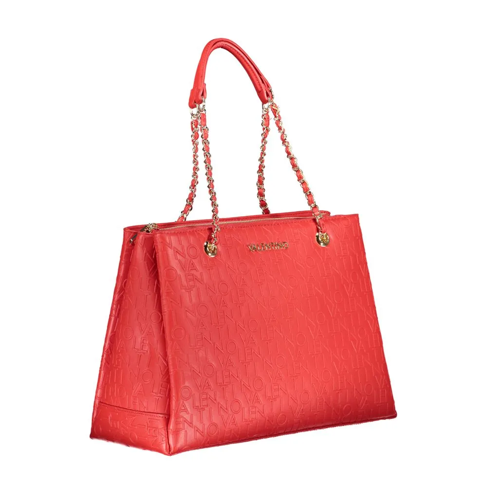 Red Polyethylene Handbag sold by Louxly product image thumbnail 3