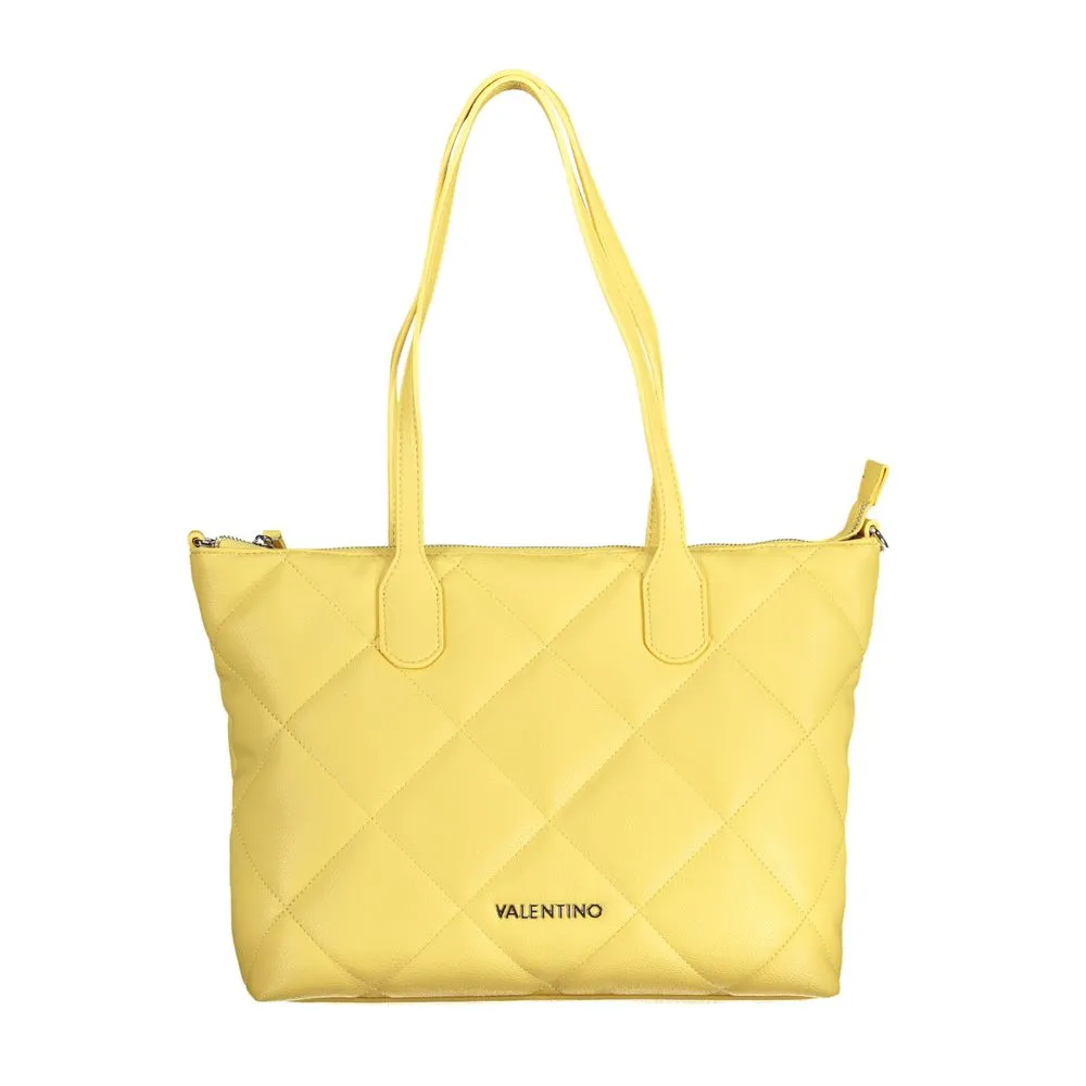 Yellow Polyethylene Handbag sold by Louxly