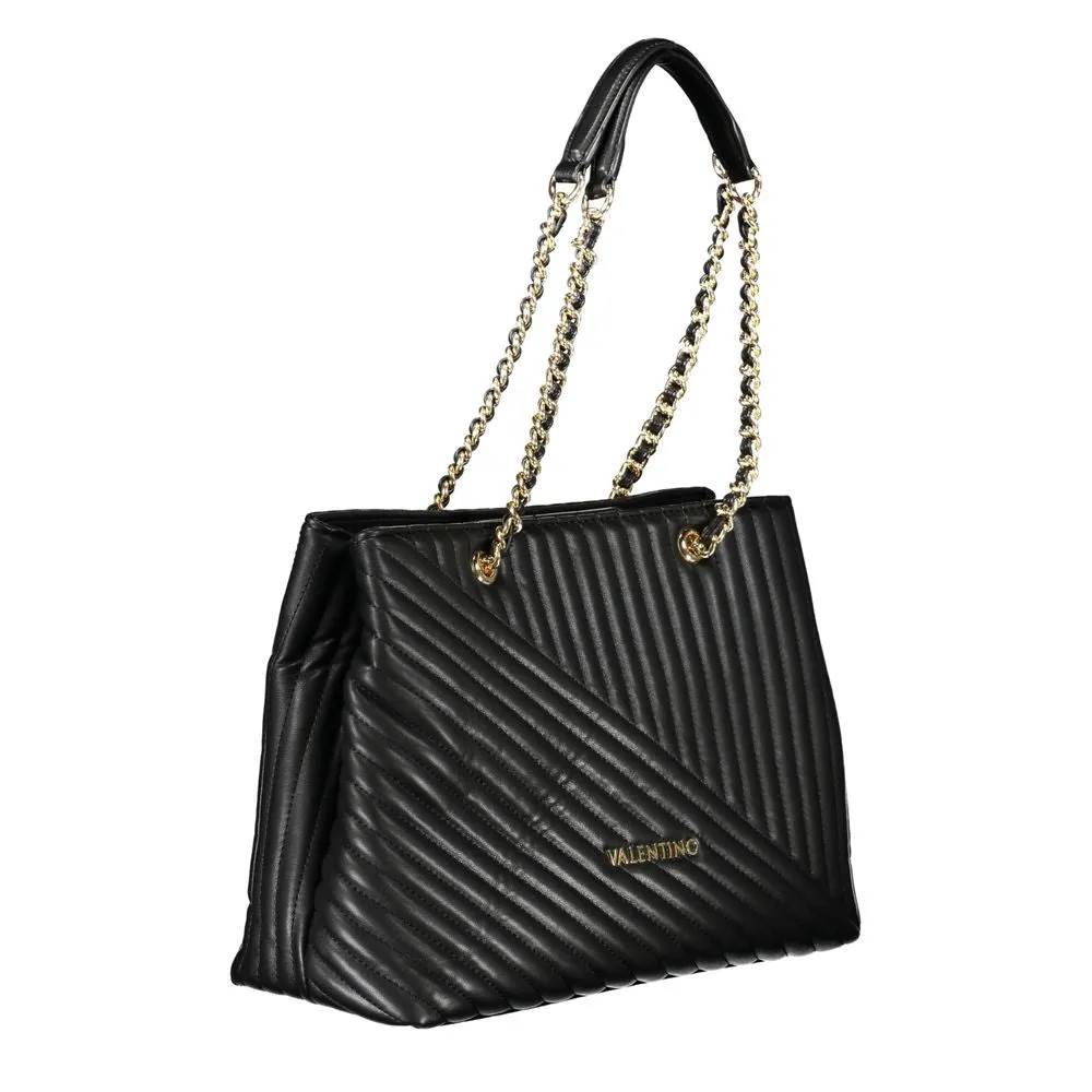Black Polyethylene Handbag sold by Louxly product image thumbnail 3