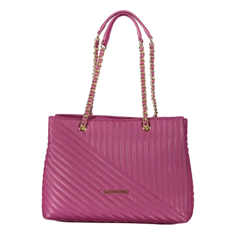 Purple Polyethylene Handbag sold by Louxly