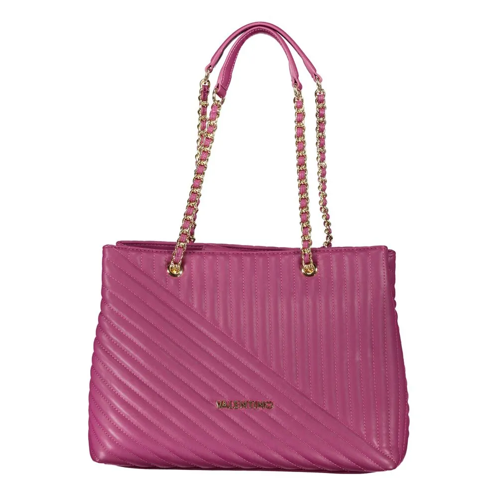 Purple Polyethylene Handbag sold by Louxly