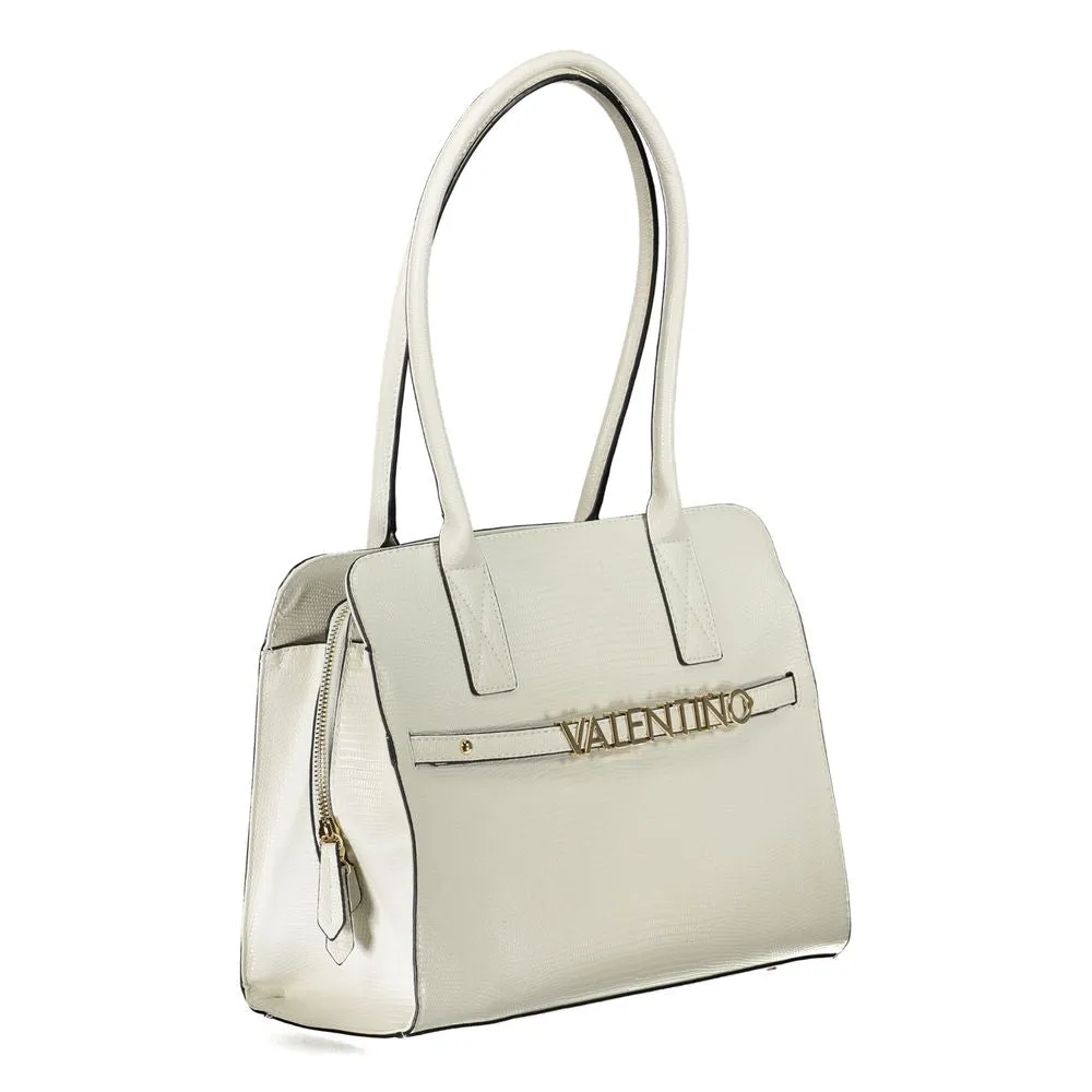White Polyethylene Handbag sold by Louxly product image thumbnail 3