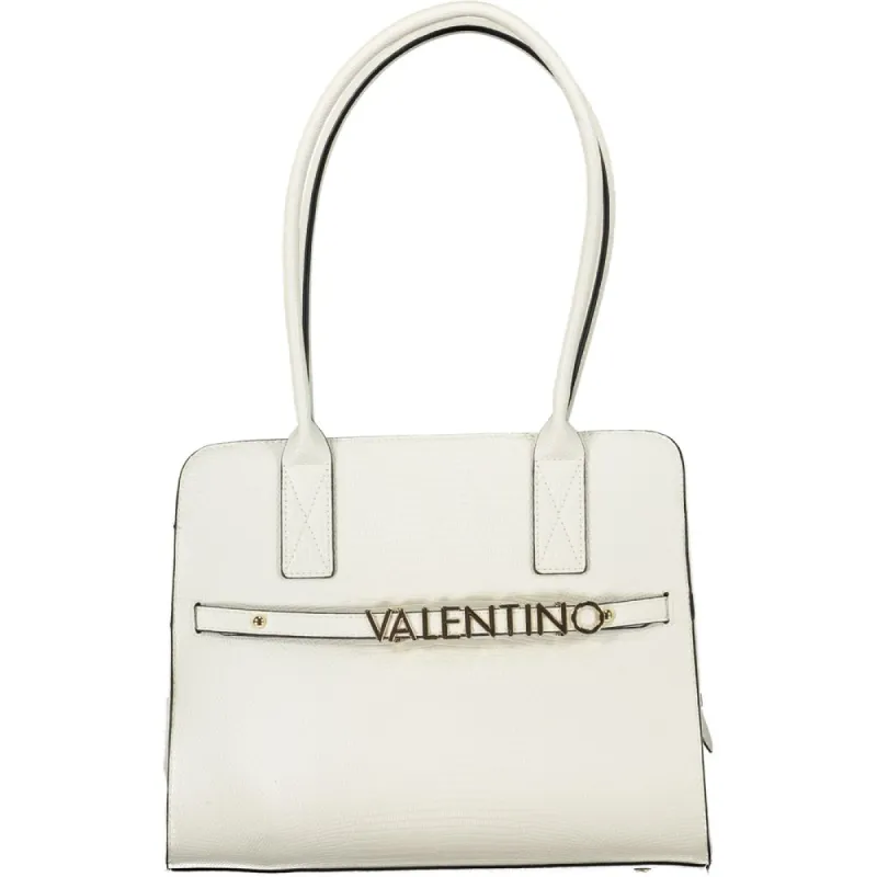 White Polyethylene Handbag sold by Louxly
