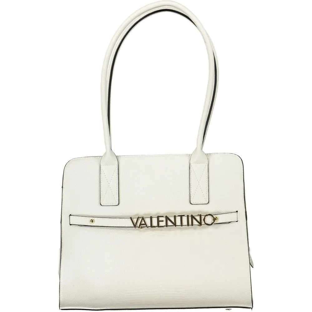 White Polyethylene Handbag sold by Louxly