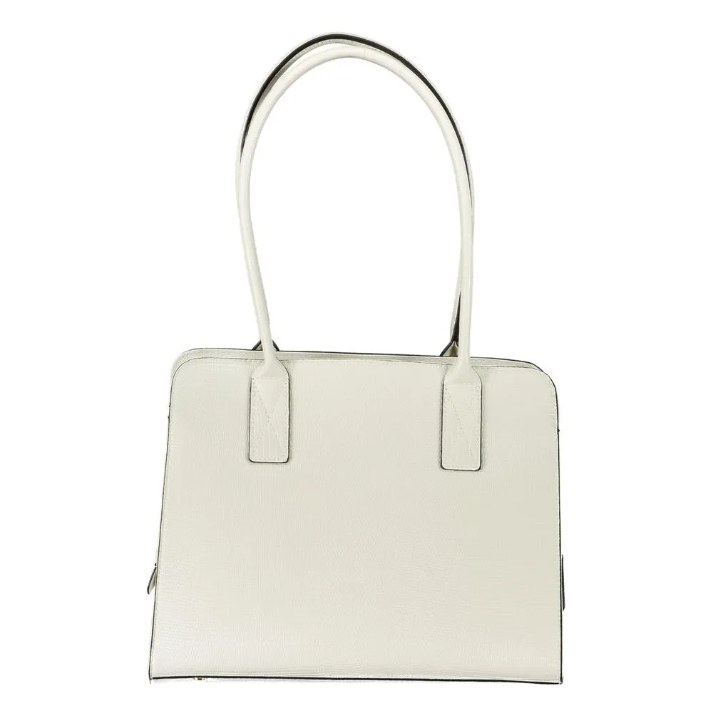 White Polyethylene Handbag sold by Louxly product image thumbnail 2