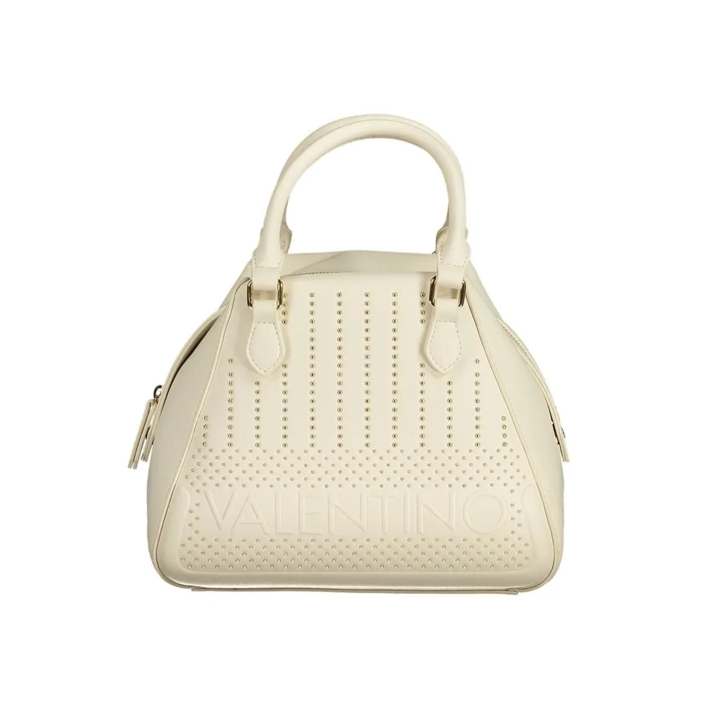 White Polyethylene Handbag sold by Louxly