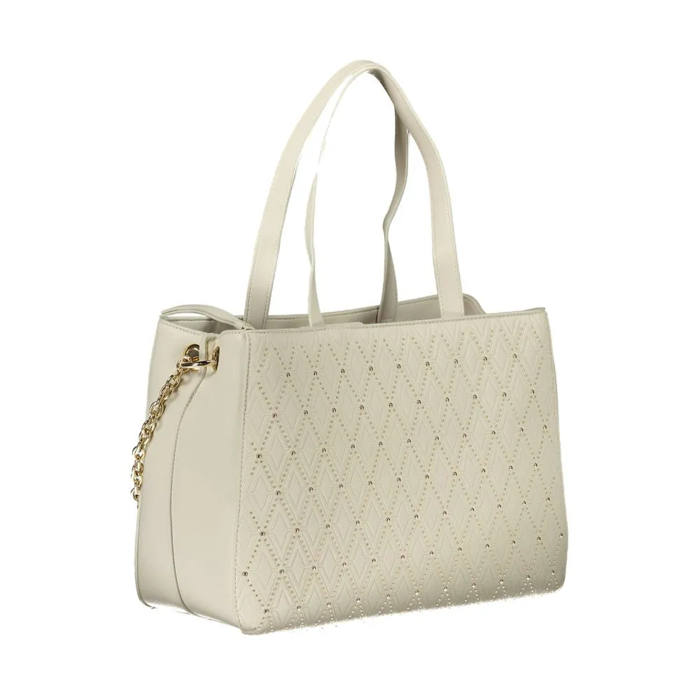 White Polyethylene Handbag sold by Louxly product image thumbnail 3