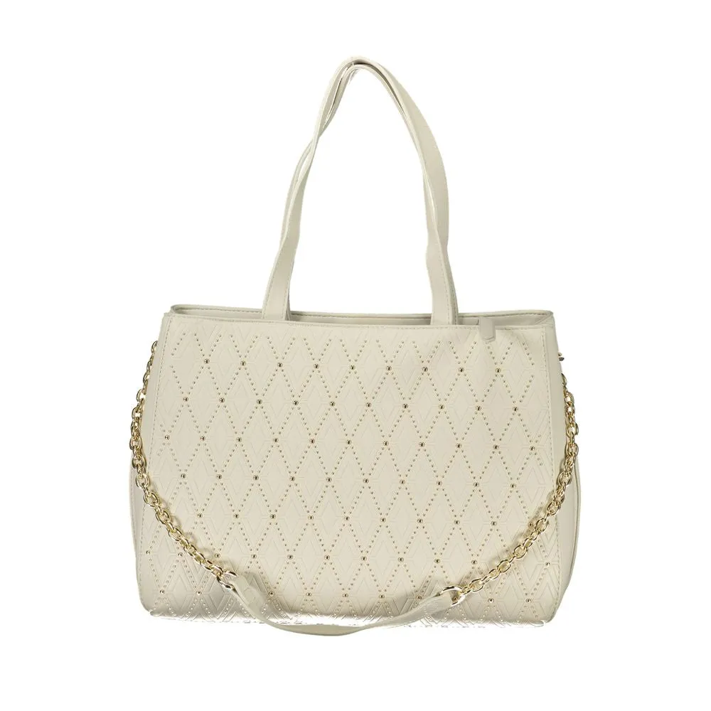 White Polyethylene Handbag sold by Louxly product image thumbnail 2