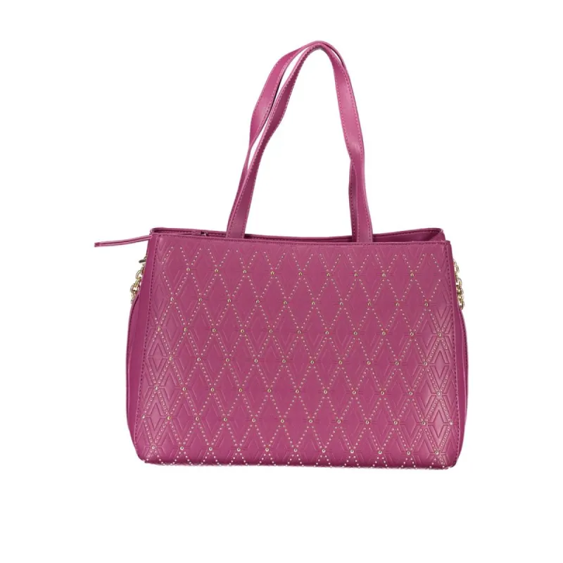 Purple Polyethylene Handbag sold by Louxly