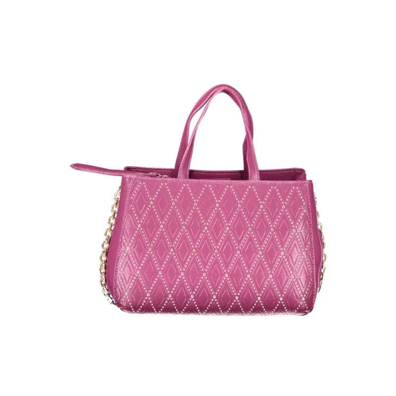 Purple Polyethylene Handbag sold by Louxly