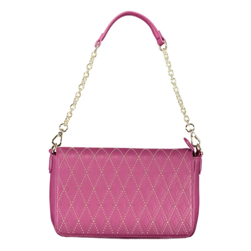 Purple Polyethylene Handbag sold by Louxly