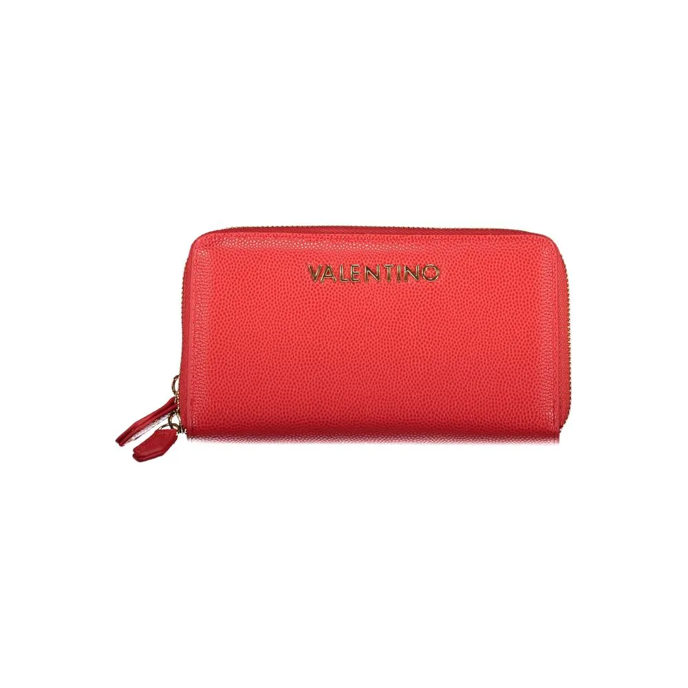 Red Polyethylene Wallet sold by Louxly
