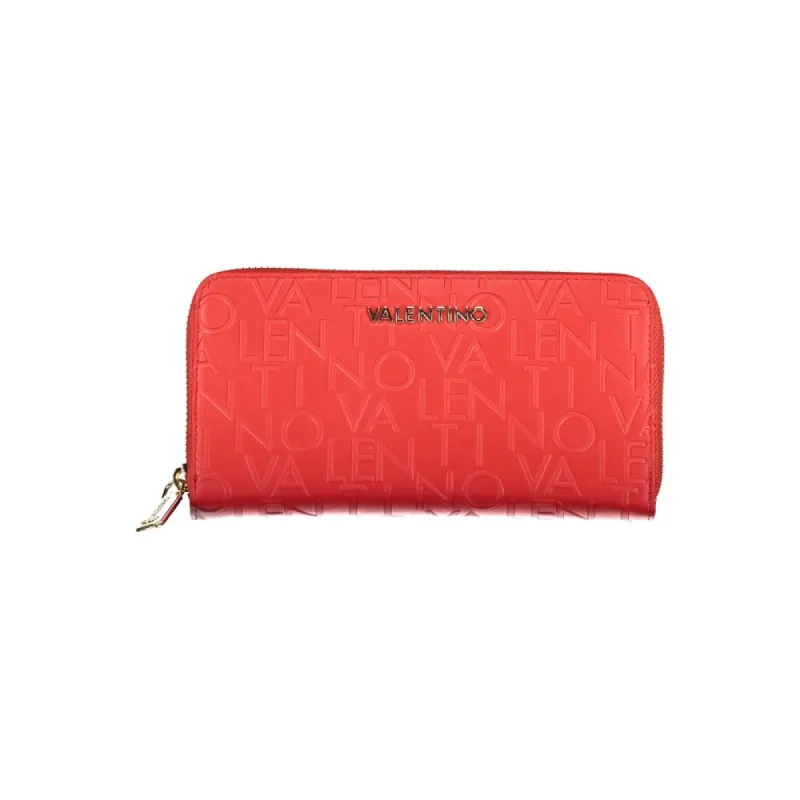 Red Polyethylene Wallet sold by Louxly