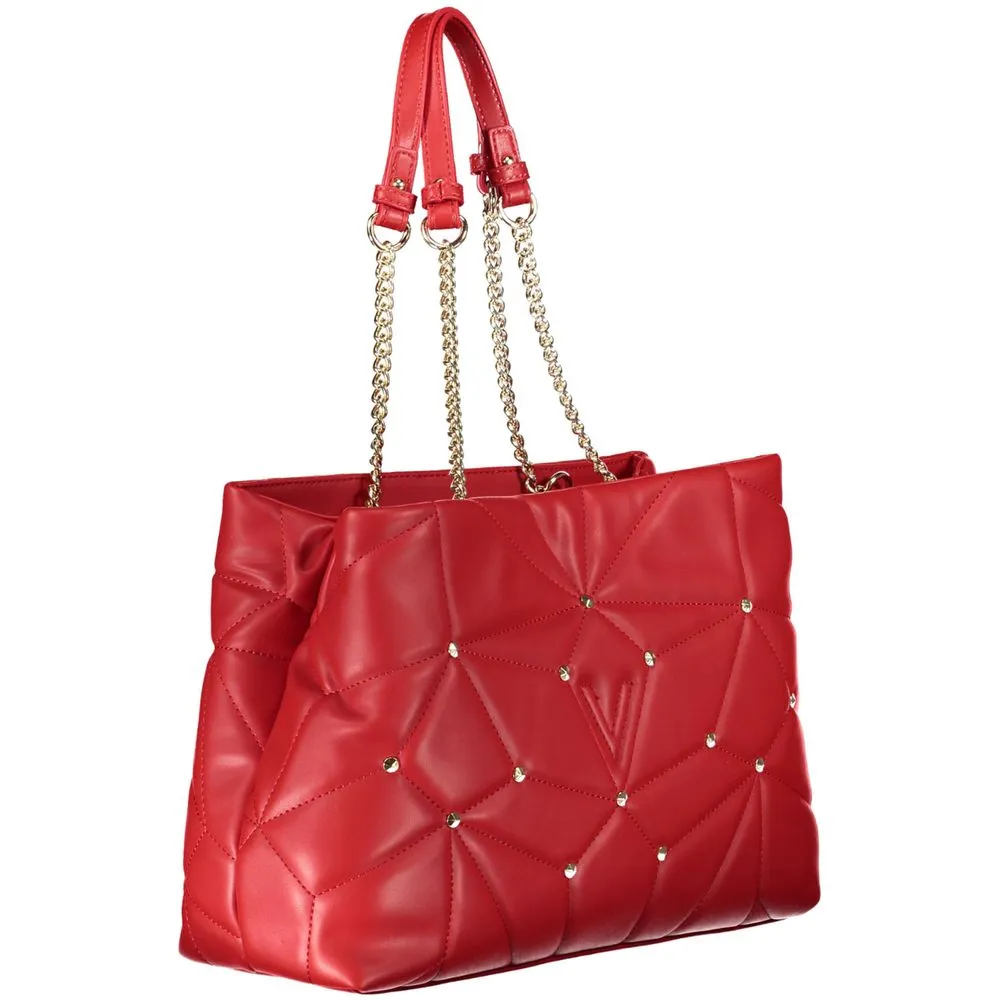Red Polyethylene Handbag sold by Louxly product image thumbnail 3