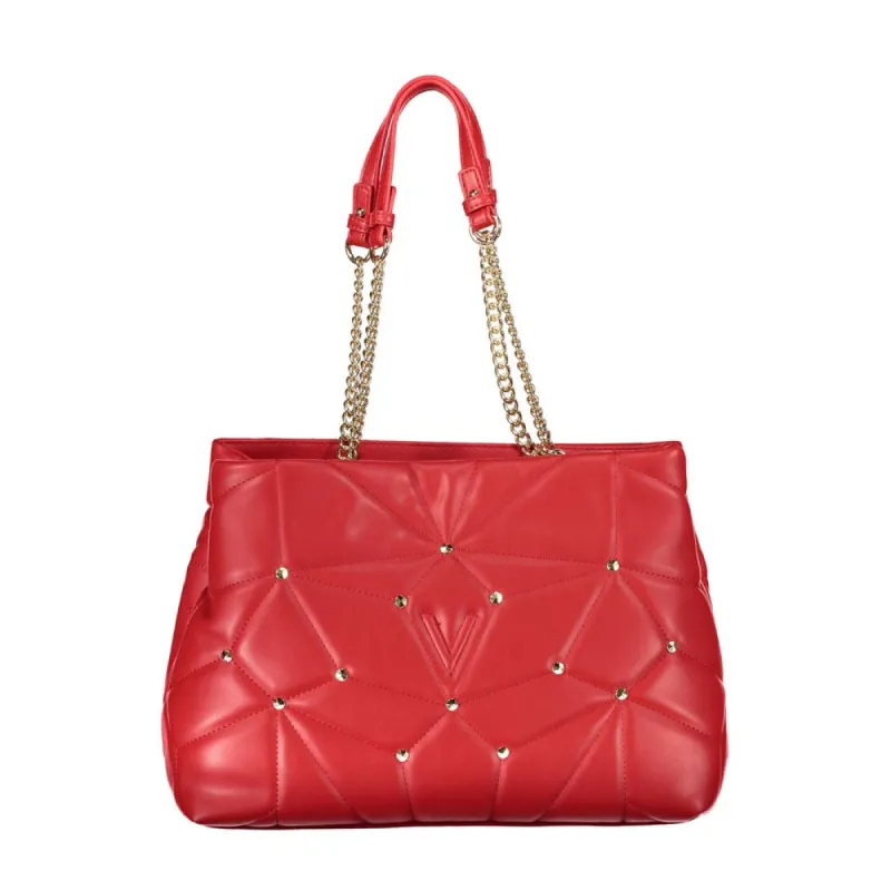 Red Polyethylene Handbag sold by Louxly