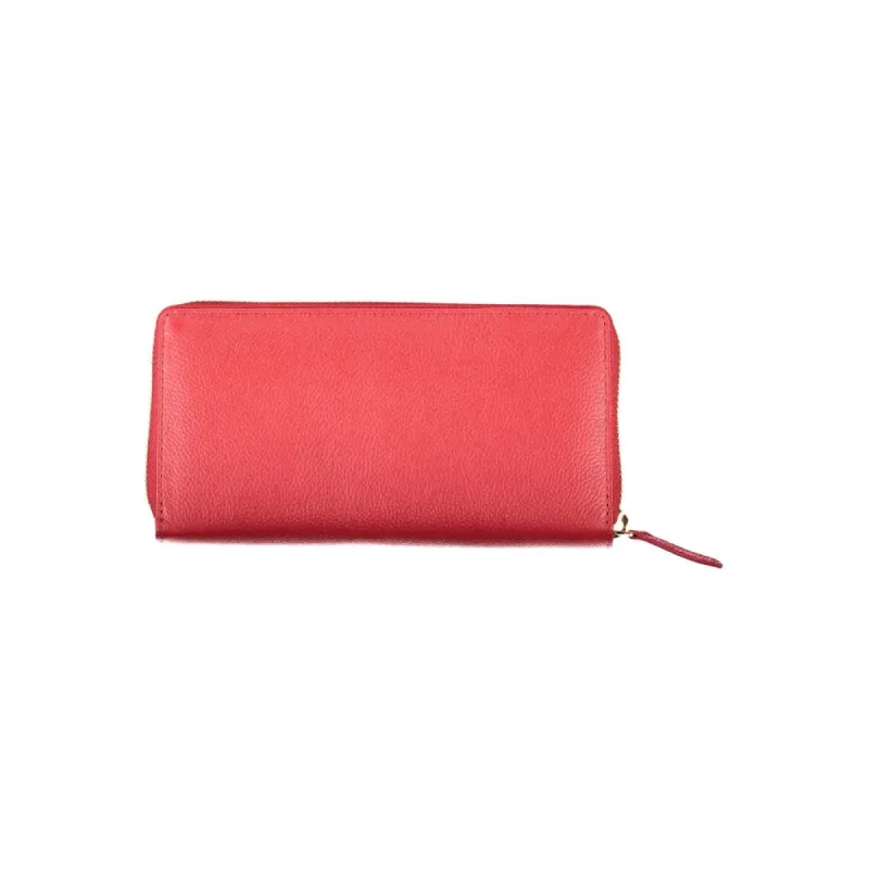 Red Polyethylene Wallet sold by Louxly