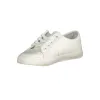 White Cotton Sneaker sold by Louxly